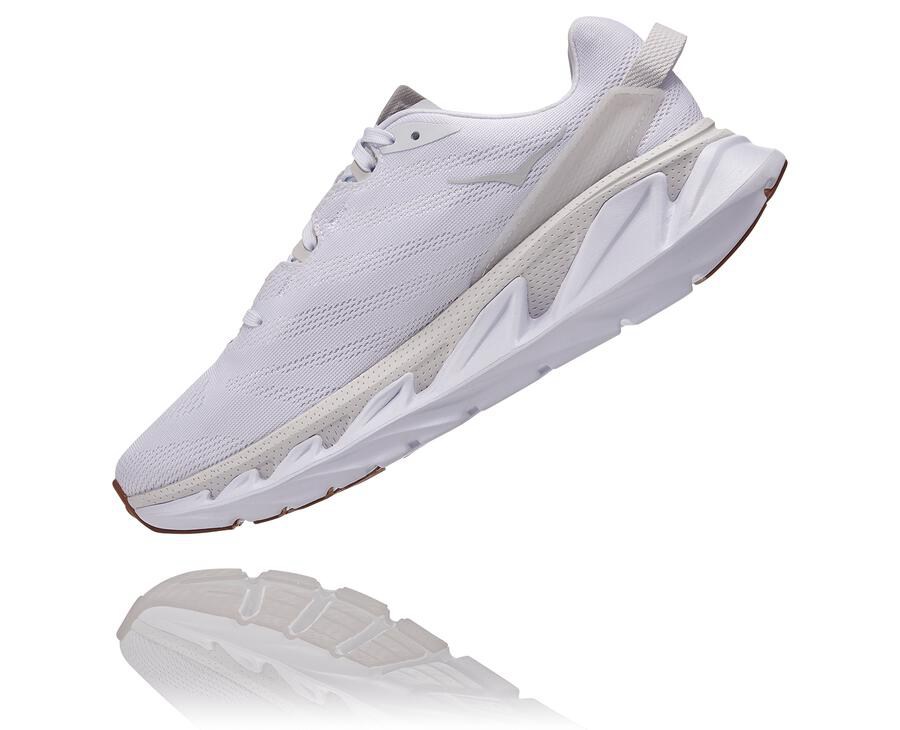 Hoka One One Mens Walking Shoes - Elevon 2 - White - ERSA87429
